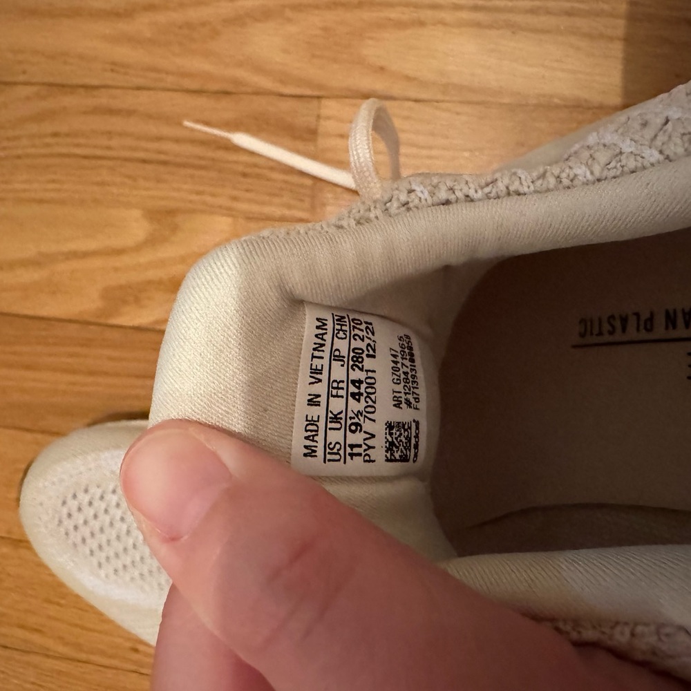 Adidas Eco-Friendly Cream Sneakers View 4